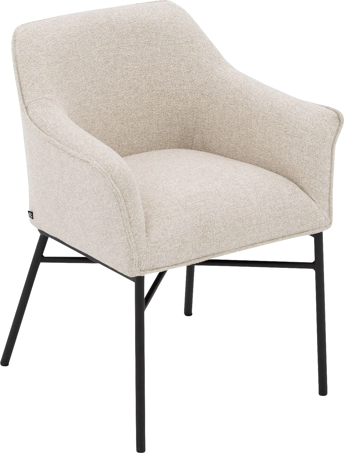 Goossens Rory Eetkamerstoel Stof Beige - 8253045-goossens-rory-eetkamerstoel-stof-beige-05