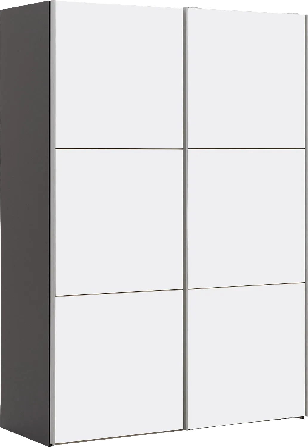 Goossens Kledingkast Easy Storage Sdk, 153 cm breed, 220 cm hoog, 2x 3 paneel schuifdeuren