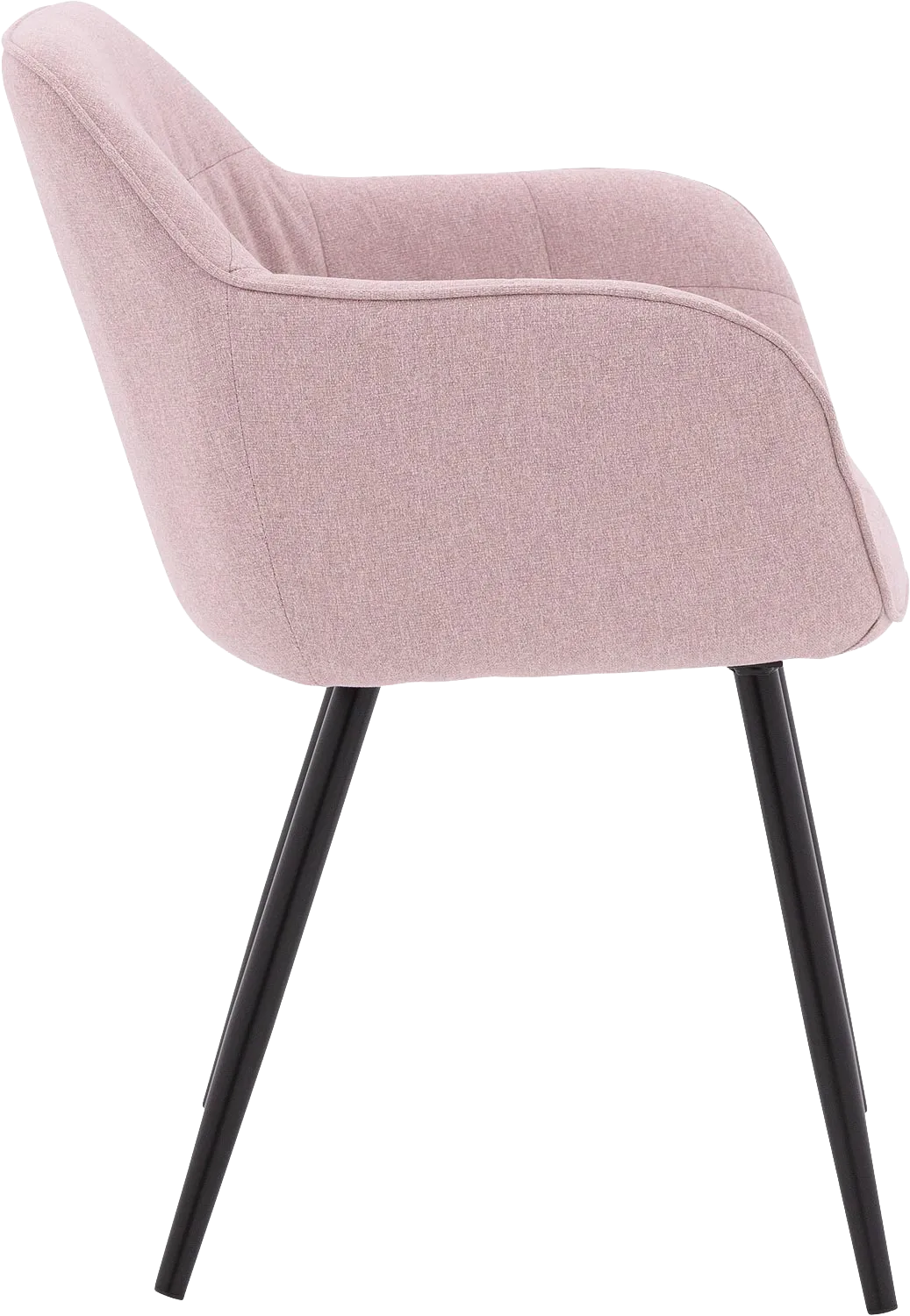 Goossens Basic Lize Eetkamerstoel Stof Roze - 8235235-goossens-basic-lize-eetkamerstoel-stof-roze-03