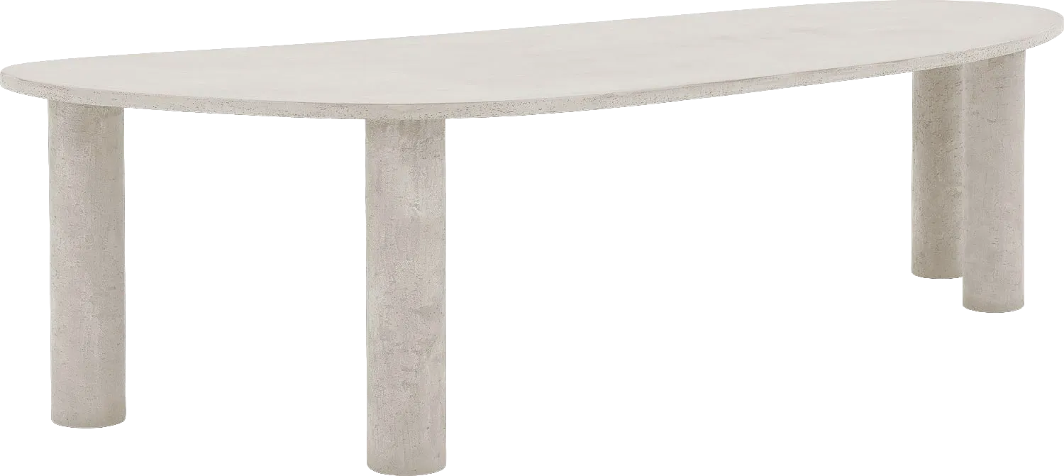 Goossens Stone Eettafel Beton Grijs - 8231902-goossens-stone-eettafel-beton-grijs-01