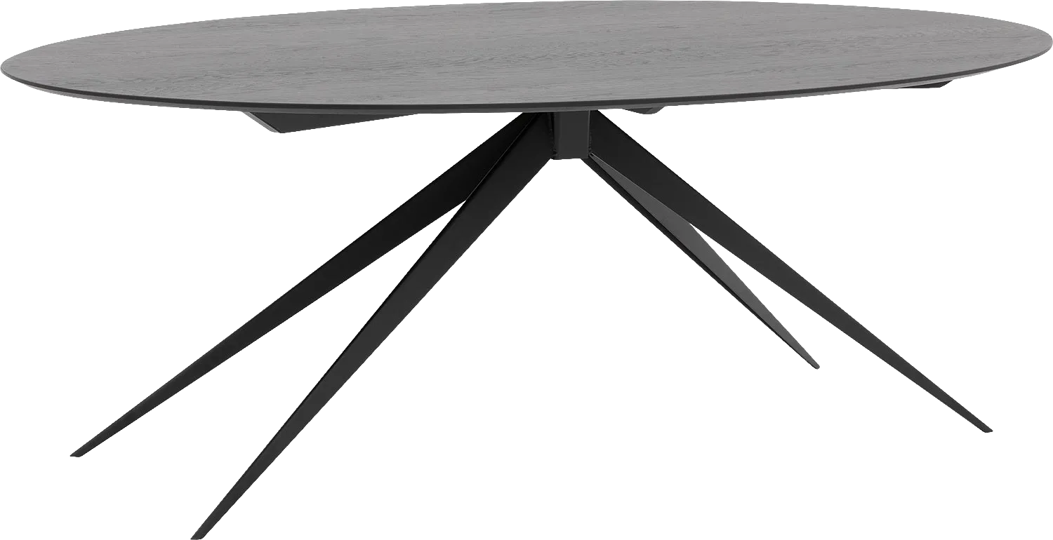 Goossens Excellent Eettafel Uniek, Ovaal 220 x 120 cm