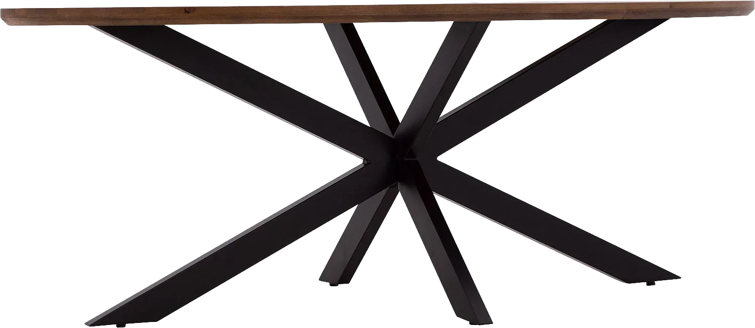 Goossens Nilo Eettafel Mango Bruin - 8251605-goossens-nilo-eettafel-mango-bruin-04