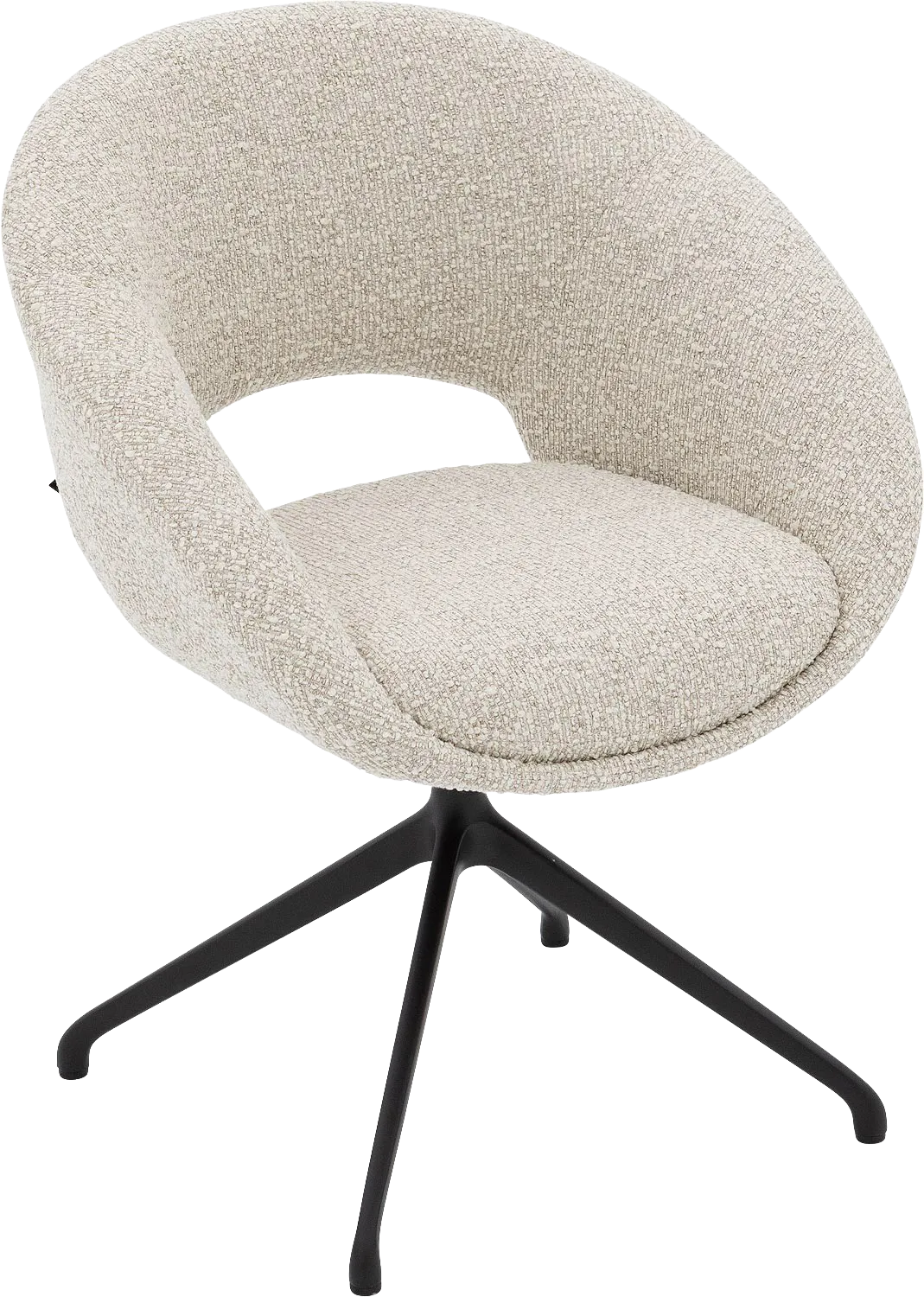 Goossens Babs Eetkamerstoel Stof Beige - 8252165-goossens-babs-eetkamerstoel-stof-beige-05